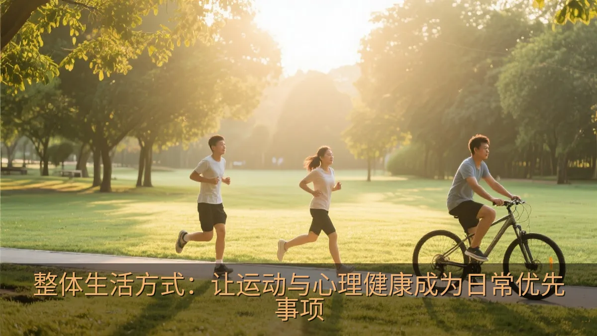 整体生活方式：让运动与心理健康成为日常优先事项