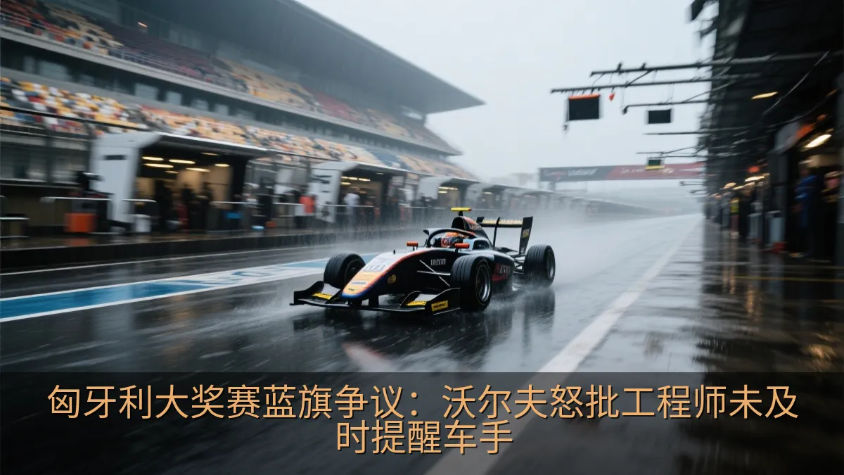 匈牙利大奖赛蓝旗争议：沃尔夫怒批工程师未及时提醒车手