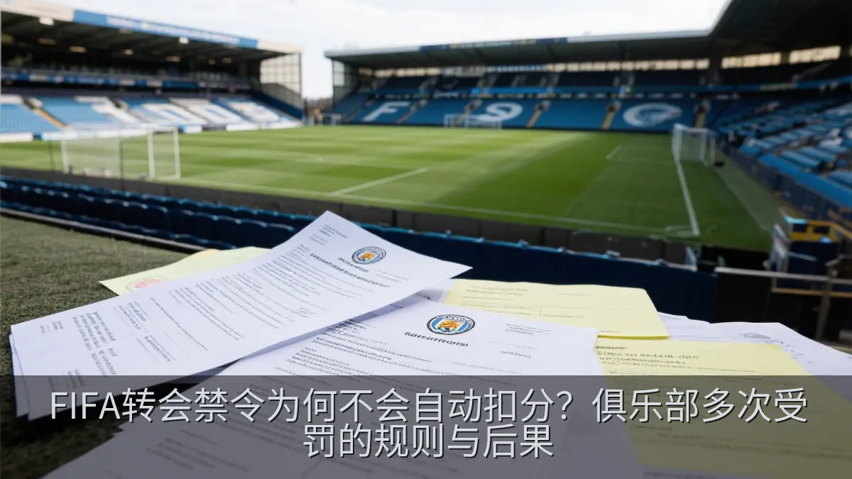 FIFA转会禁令为何不会自动扣分？俱乐部多次受罚的规则与后果
