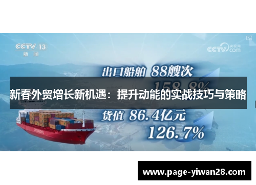 新春外贸增长新机遇：提升动能的实战技巧与策略