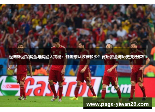 世界杯冠军奖金与奖励大揭秘：各国球队收获多少？背后资金与历史变迁解析