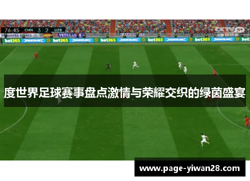 度世界足球赛事盘点激情与荣耀交织的绿茵盛宴 度世界足球赛事盘点激情与荣耀交织的绿茵盛宴