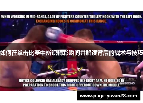 如何在拳击比赛中辨识精彩瞬间并解读背后的战术与技巧